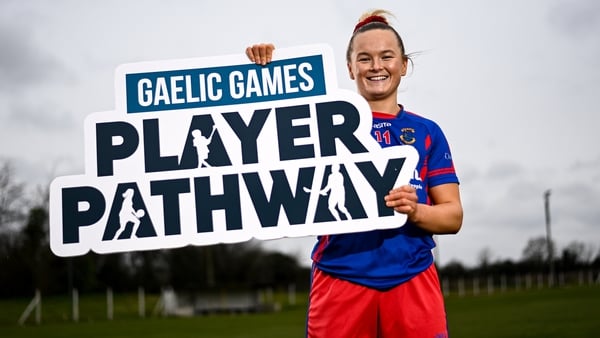 Meath and Dunboyne footballer Vikki Wall at the launch of the new Gaelic Games Player Pathway