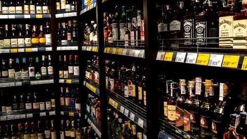 The new law will largely affect alcohol sold in off licences, shops and supermarkets (Stock image)