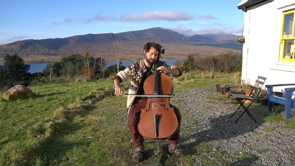 Patrick Dexter performed at the 'Shades of Green' virtual event (Courtesy YouTube Patrick Dexter Cello)