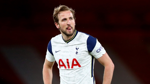 Harry Kane during Sunday's North London derby