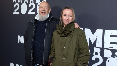 Emily Eavis with her father Michael