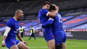 France celebrate their late win