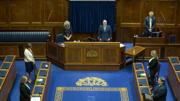 Arlene Foster and Michelle O'Neill