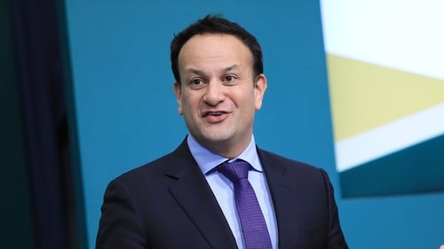 Leo Varadkar took part in the launch along with Stormont Finance Minister Conor Murphy (File image: RollingNews.ie)