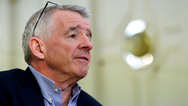 Ryanair group CEO Michael O'Leary says airline is 'reasonably confident and optimistic'
