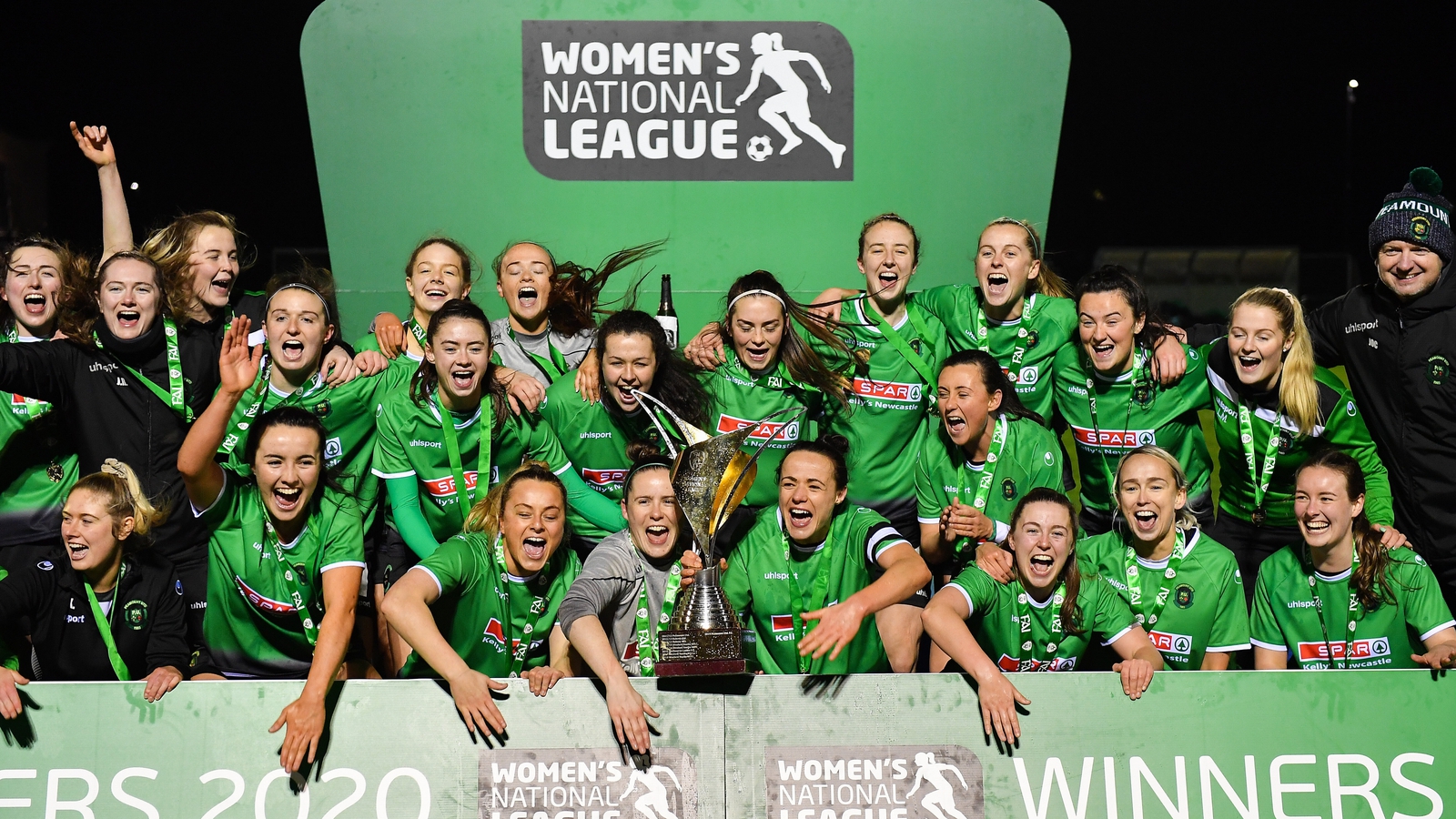 Peamount United crowned Women's Premier Division Champions for 2023