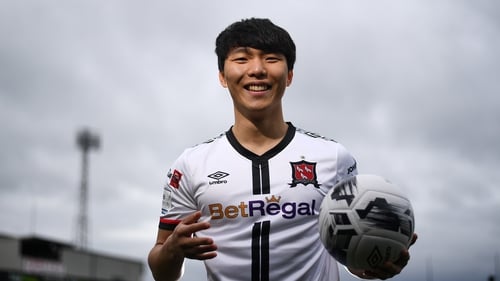 Han Jeongwoo is the first Korean player to sign for Dundalk and just the fourth to play in the League of Ireland