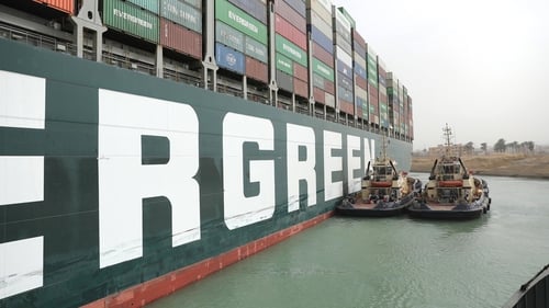 Salvage crews have managed to move the giant container ship that has been clogging up the Suez Canal for nearly a week