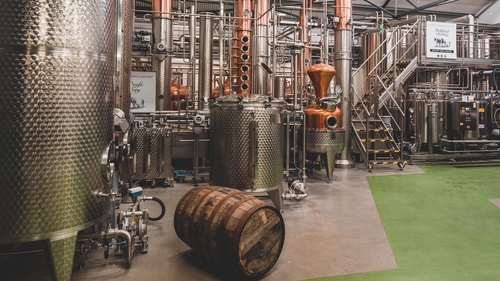 The inner workings of Ballykeefe Distillery