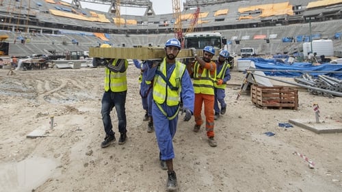 The working conditions for those building Qatar's World Cup stadiums have been heavily criticised