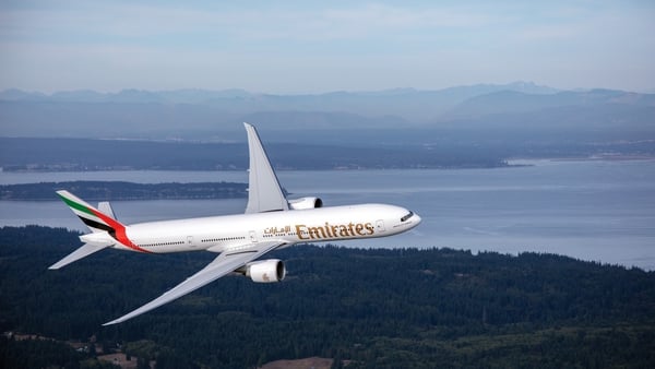 Emirates said its revenues for the year to the end of March jumped by 91%