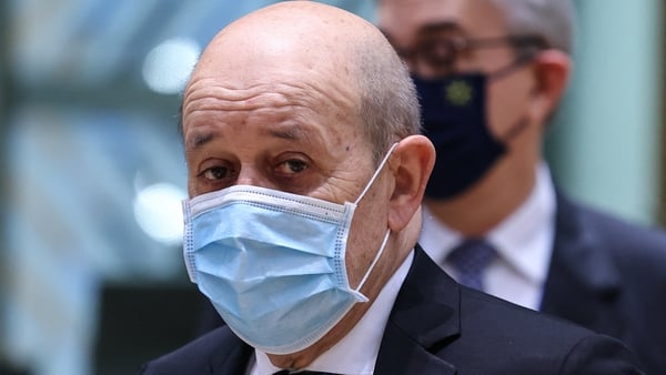 French Foreign Affairs Minister Jean-Yves Le Drian (file image)