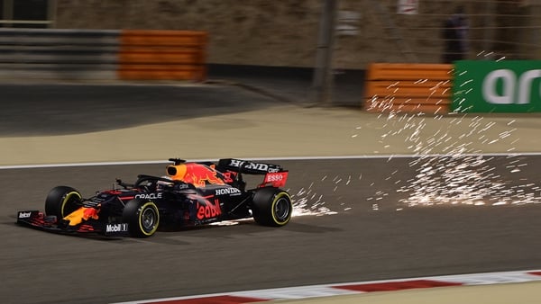Red Bull's Dutch driver Max Verstappen during qualifying