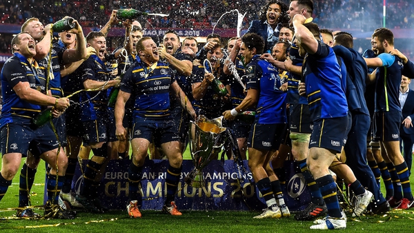 Leinster last won the European Cup in 2018