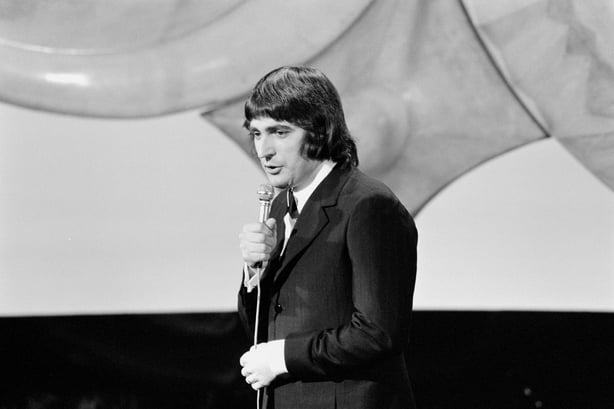 Französischer Serge Lama beim Eurovision Song Contest (1971) 