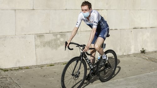 Dan Martin pictured earlier this week during the 100th Volta Ciclista a Catalunya