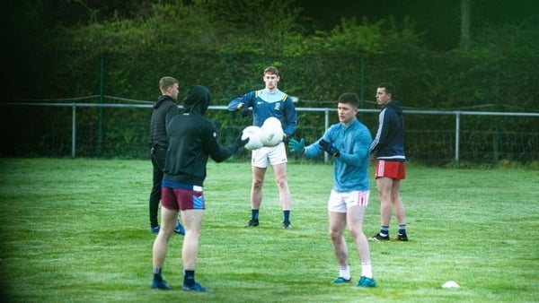 Several Dublin players were photographed training together in the presence of a coach (Credit: Irish Independent/independent.ie)