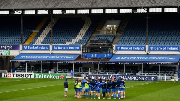 Fans will be in the RDS to watch Leinster take on Dragons