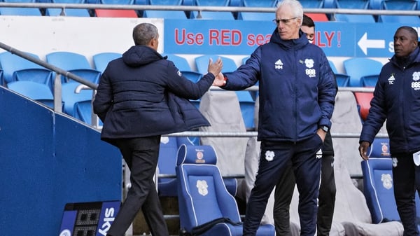 Former Ireland team-mates Chris Hughton and Mick McCarthy met in the Championship on Friday.