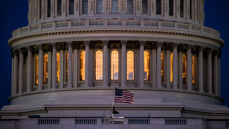 Flags Fly Half Mast After Fatal Us Capitol Attack 4706