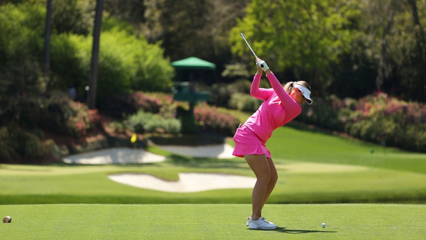 Olivia Mehaffey at Augusta earlier this year