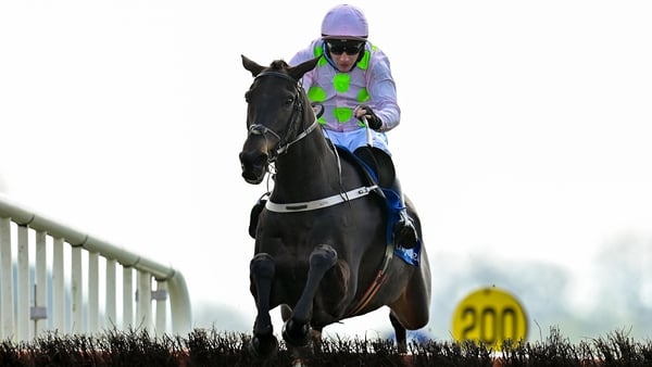 El Barra, with Paul Townend up, during Sunday's action at Faioryhouse