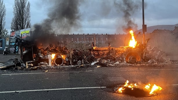 Violence in Belfast
