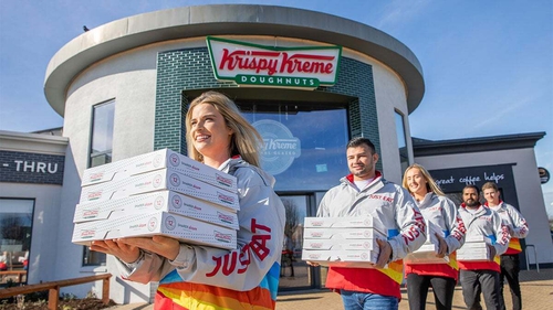 The first phase of Krispy Kreme's introduction to retail stores includes 20 locations