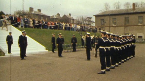 Navy Passing Out Parade in Cork (1986)