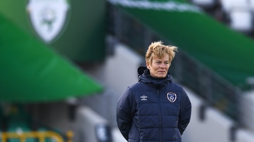 Republic of Ireland manager Vera Pauw coached the Houston Dash in 2018