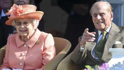 Queen Elizabeth and Prince Philip pictured in 2018