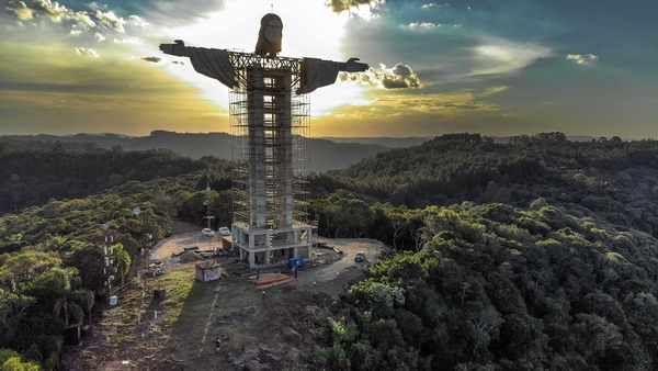 Christ the Protector will stand 43 metres tall
