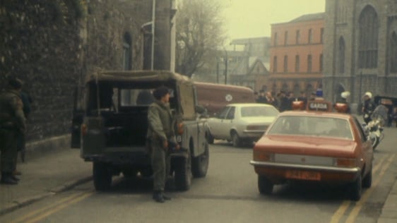 SAS Soldiers Brought To Dublin, 1976.