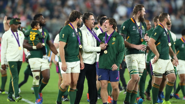 South Africa haven't played since the RWC Final 18 months ago