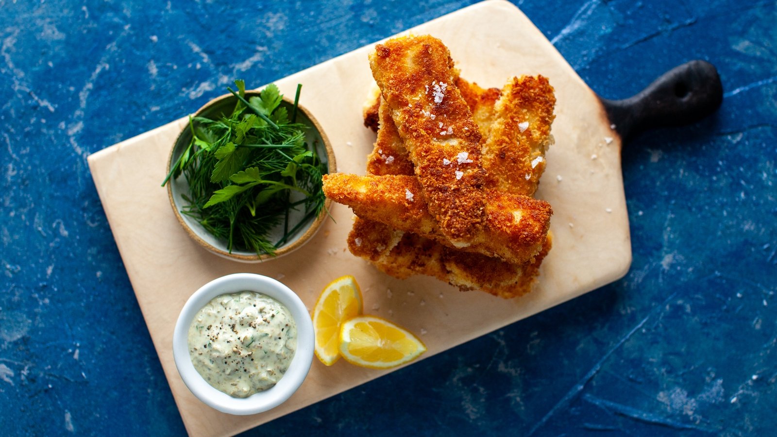 Fish fingers & tartare sauce CookIn