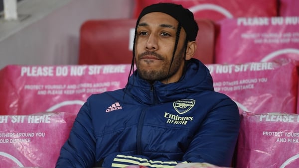 Signs had emerged that all was not right between manager Mikel Arteta and star striker Pierre-Emerick Aubameyang