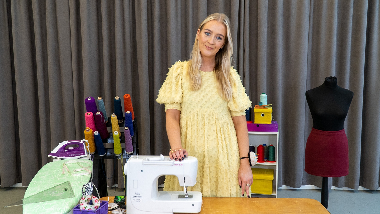 A tailor's guide to taking up a hem