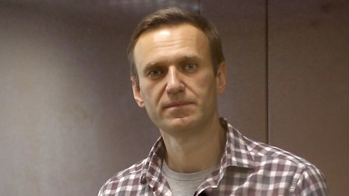 Russia jailed Alexei Navalny for two-and-a-half years in February for parole violations he said were trumped up