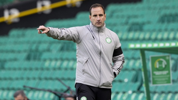 Celtic interim manager John Kennedy.
