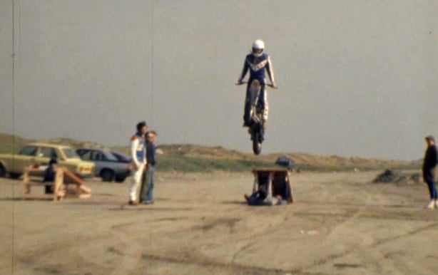 Stuntmen on Dollymount Strand (1981)