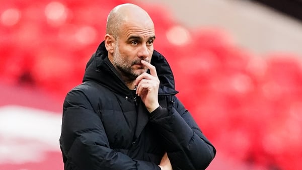 Pep Guardiola does not seem to be a fan of the current Super League proposals