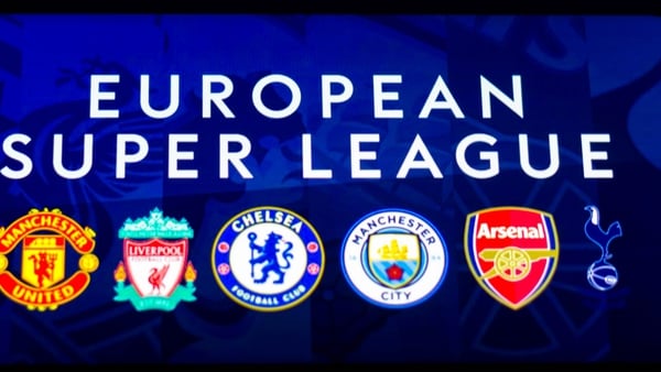 Manchester United, Liverpool, Chelsea, Manchester City, Arsenal and Tottenham all signed up for the short-lived Super League