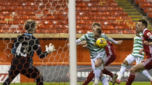 The Hoops left it late at Pittodrie