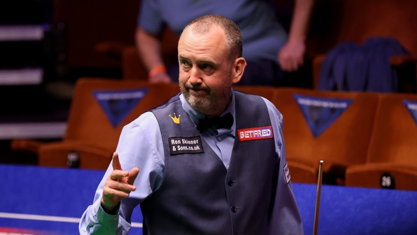 Williams is a three-time winner at the Crucible