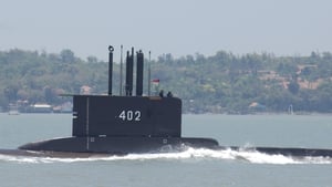 The submarine lost contact during live torpedo exercises (File pic)