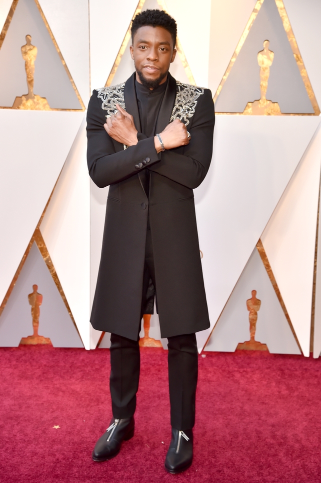 Chadwick Boseman, Givenchy Haute Couture (2018)