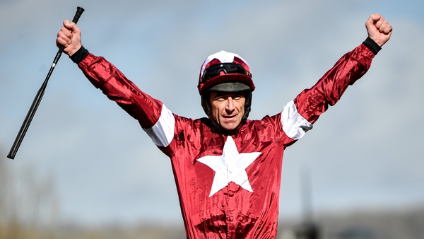 Davy Russell has been on the sidelines since October.