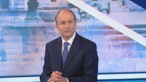 Micheal Martin said the Government wants to end stop-start closures