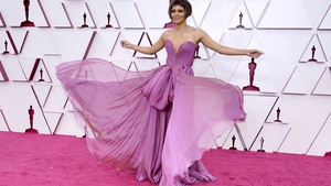 Halle Berry had a playful moment ahead of the 93rd Academy Awards