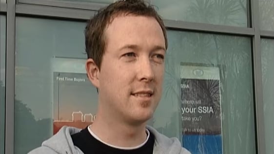 Bank of Ireland SSIA customer Paul Scannell, 2006.